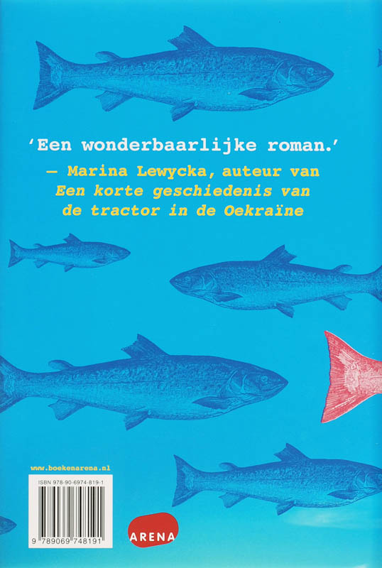 Achterkant van Vissen op zalm in Jemen