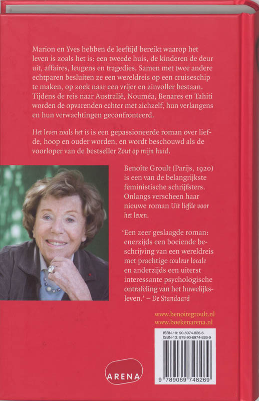 Achterkant van Het leven zoals het is
