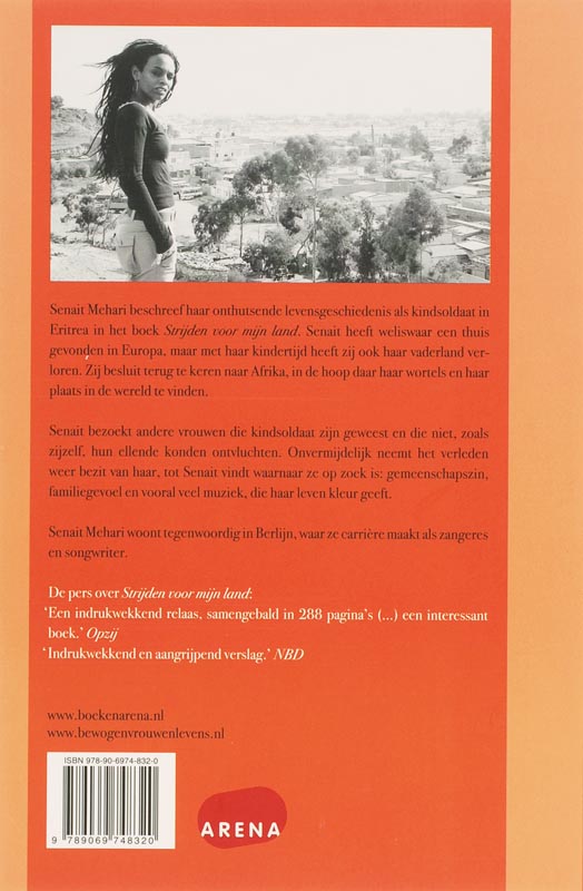 Achterkant van Lied van de woestijn