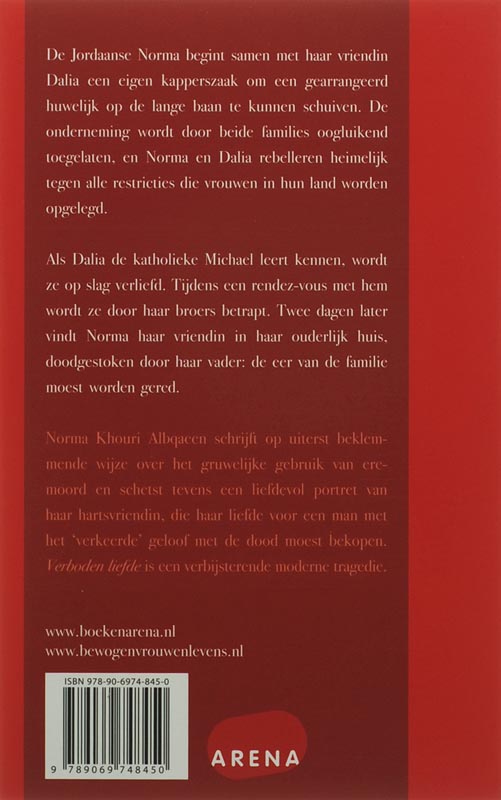 Achterkant van Verboden liefde