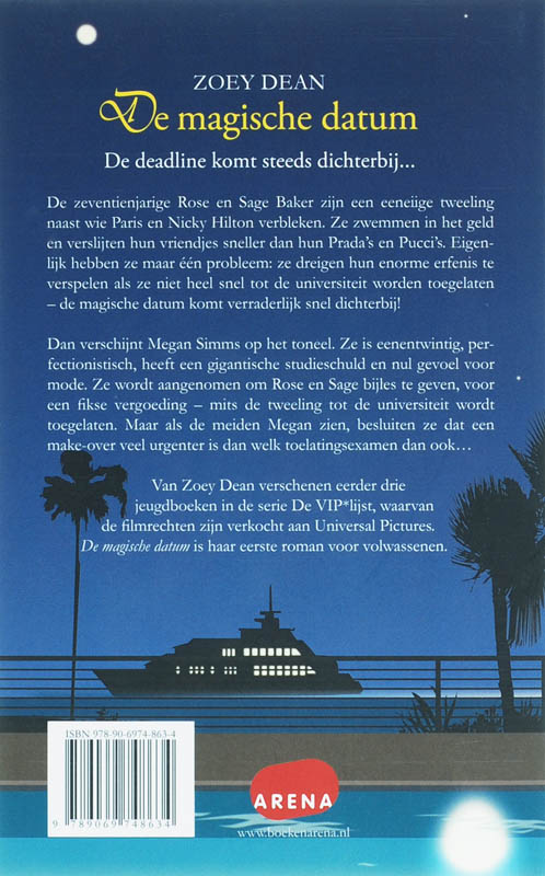 Achterkant van De magische datum