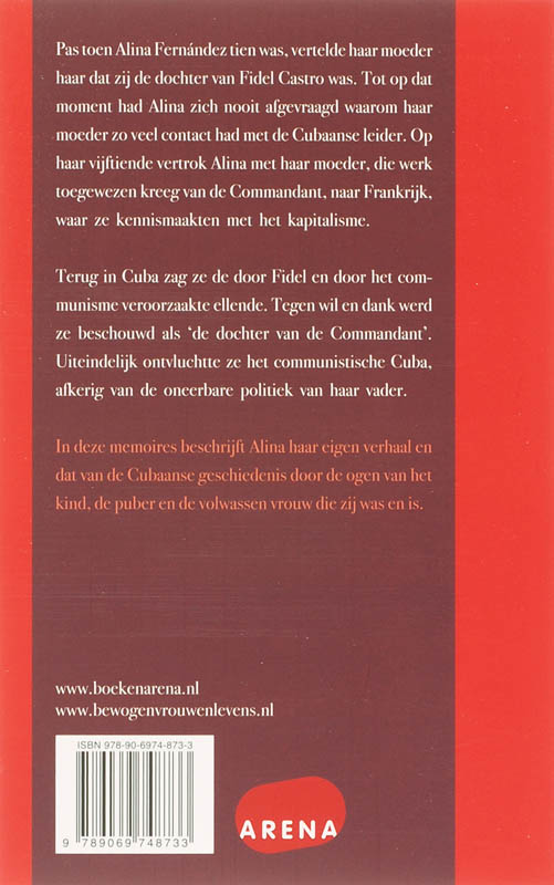 Achterkant van Alina