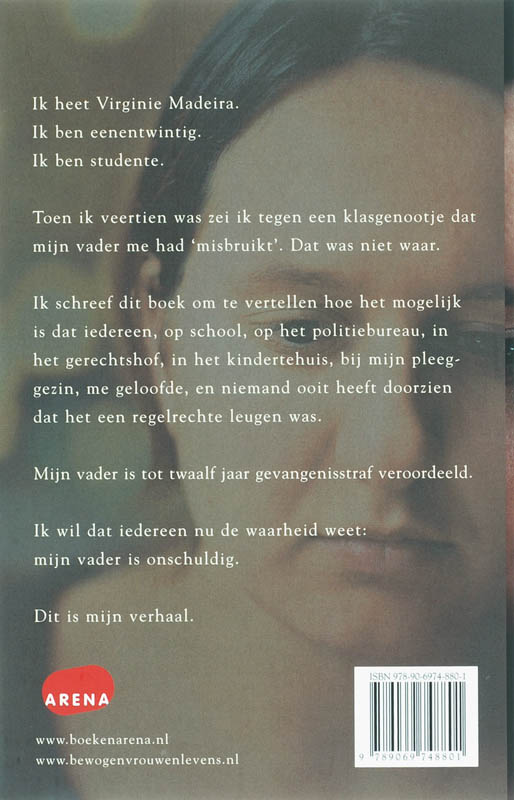 Achterkant van Ik heb gelogen