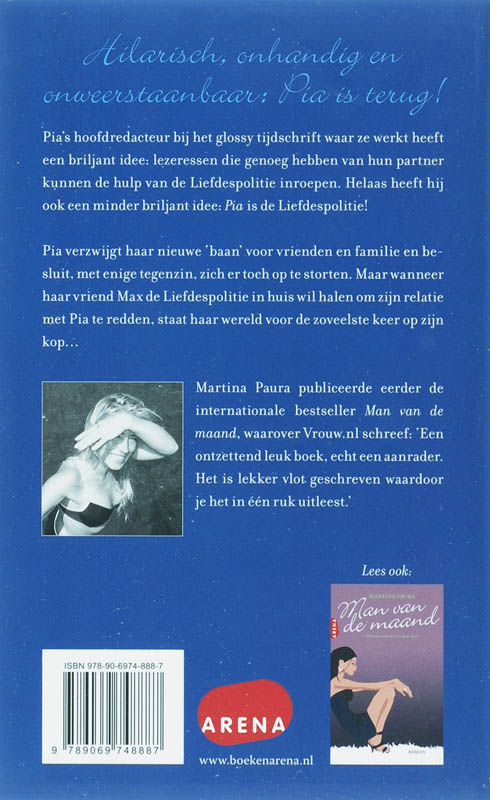 Achterkant van De liefdespolitie