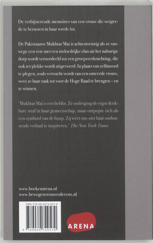 Achterkant van Onteerd