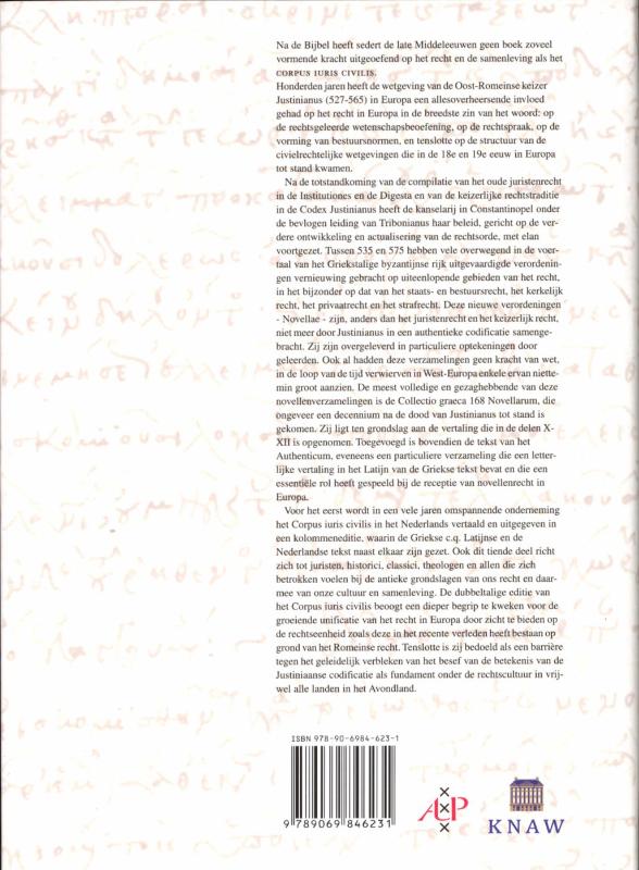 Achterkant van Novellen 115-168