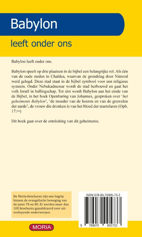 Achterkant van Babylon leeft onder ons