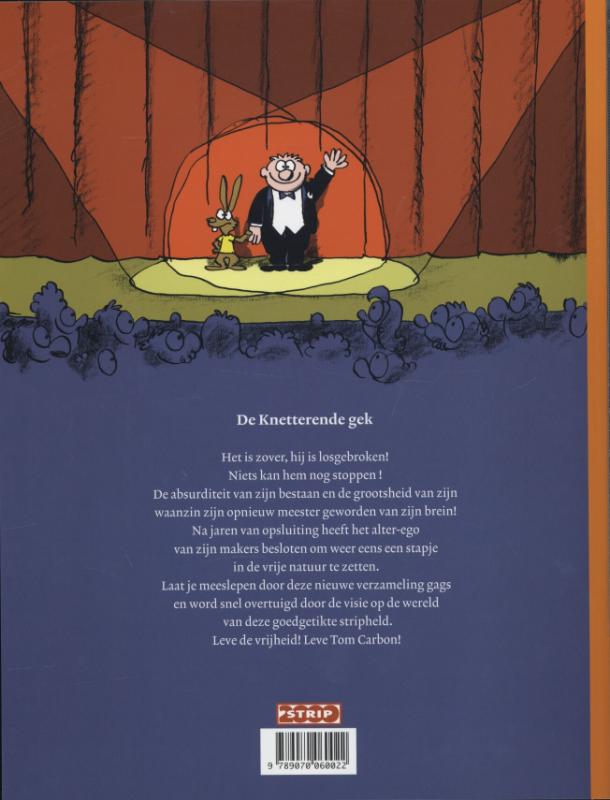 Achterkant van De knetterende gek
