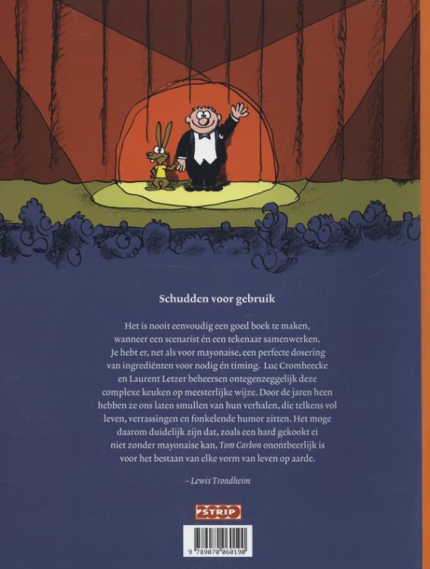 Achterkant van Schudden voor gebruik