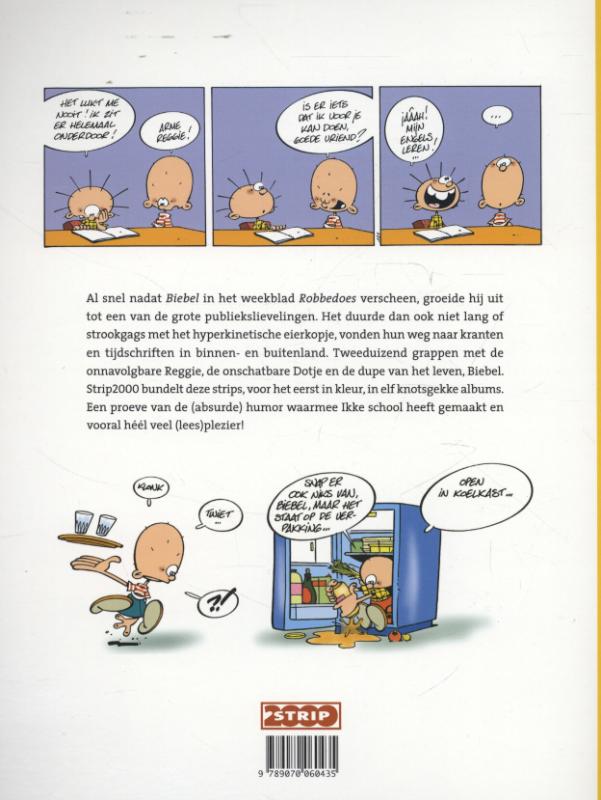 Achterkant van Biebel