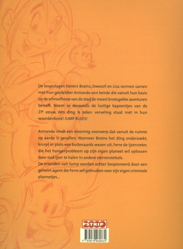 Achterkant van De ijzervreter