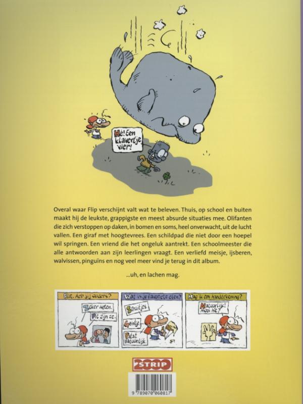 Achterkant van Auw!