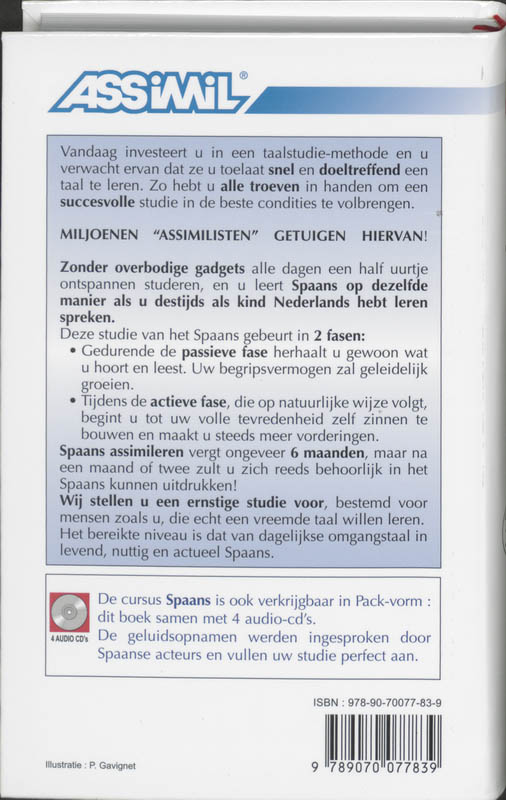 Achterkant van Het nieuwe Spaans zonder moeite