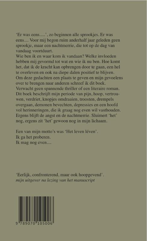 Achterkant van Ik mag nog even...