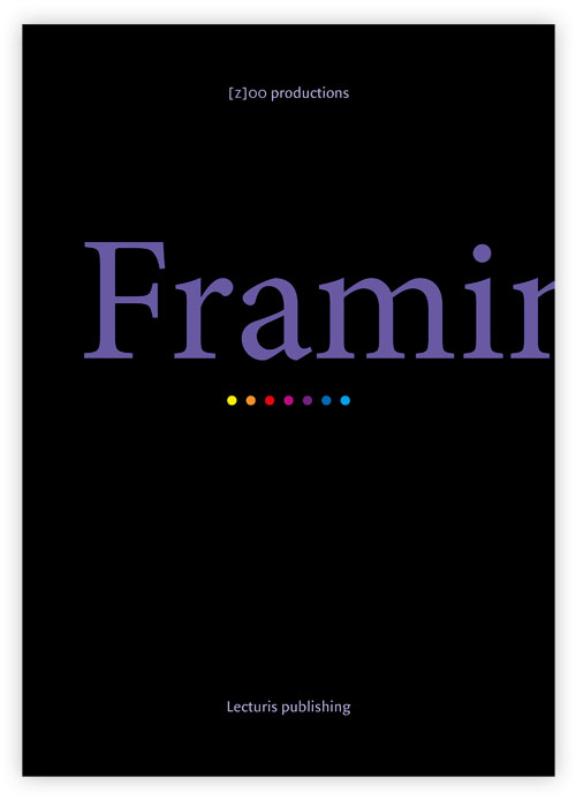 Achterkant van Framing fonts