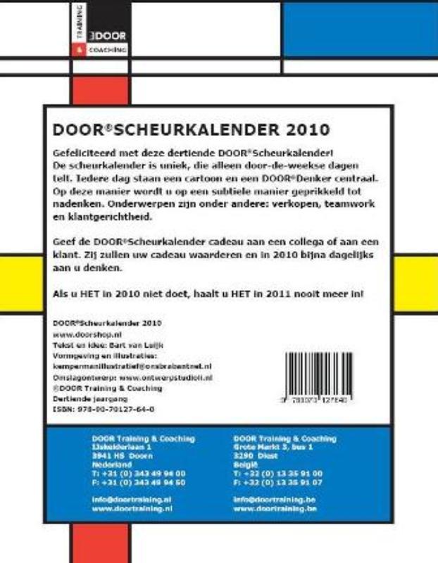 Achterkant van 2010
