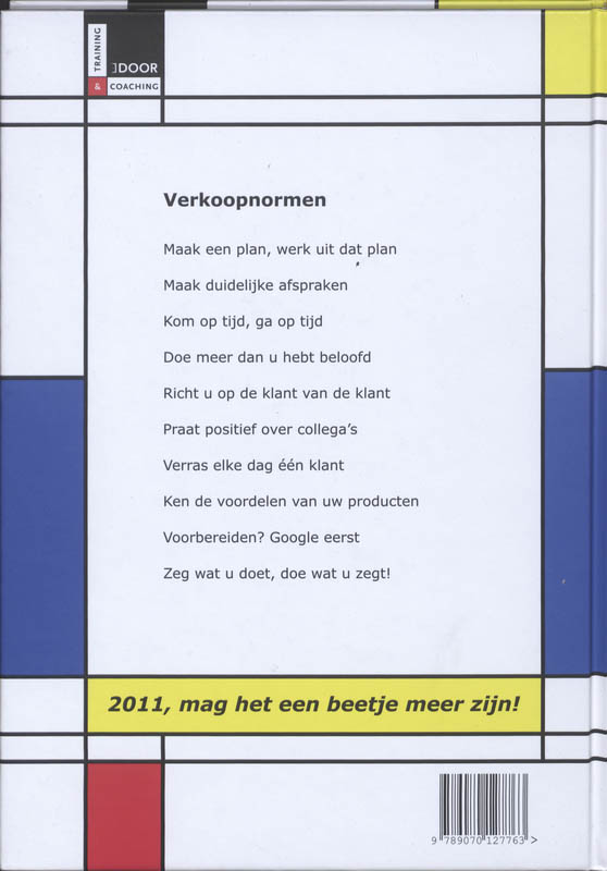 Achterkant van 2011