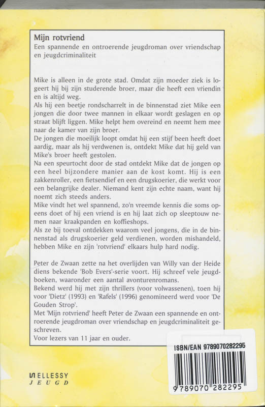 Achterkant van Mijn rotvriend