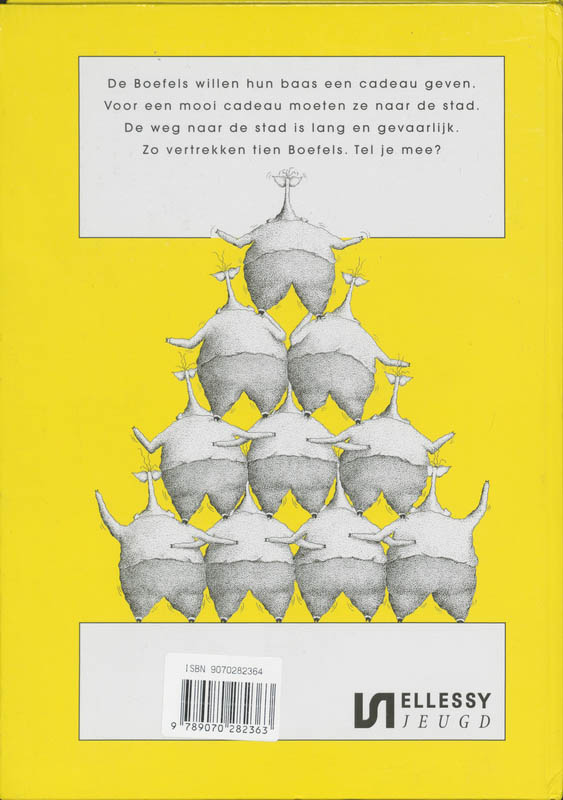 Achterkant van Boefels aftelboek