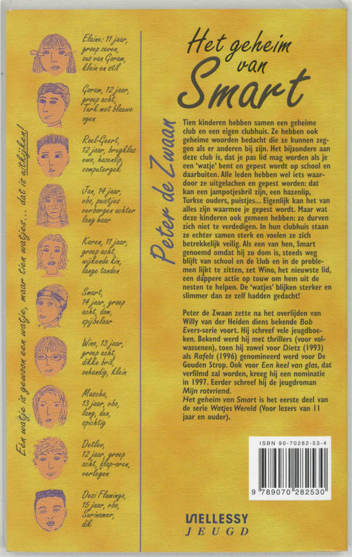 Achterkant van Het geheim van Smart