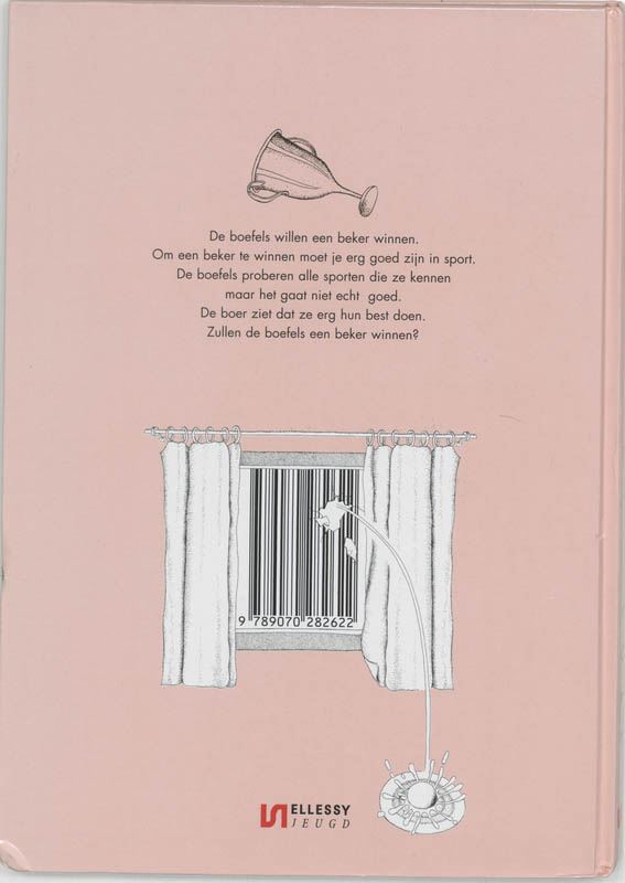 Achterkant van Boefels sportboek