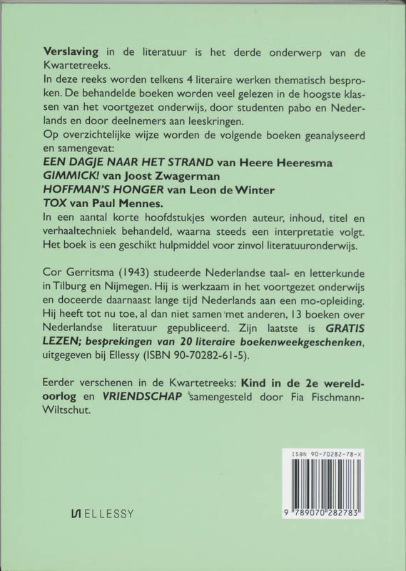 Achterkant van Verslaving