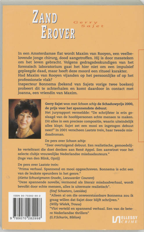 Achterkant van Zand erover
