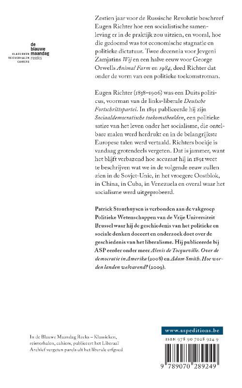 Achterkant van Sociaaldemocratische toekomstbeelden