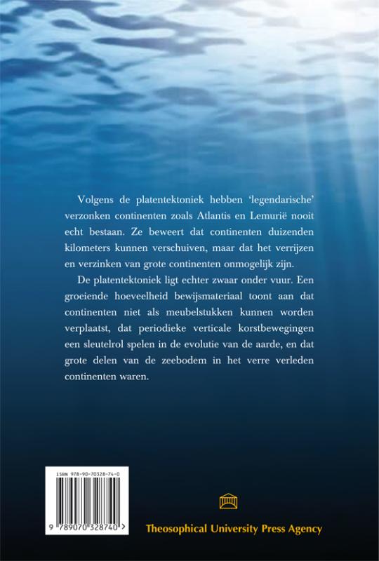 Achterkant van Verzonken continenten & continentverschuiving