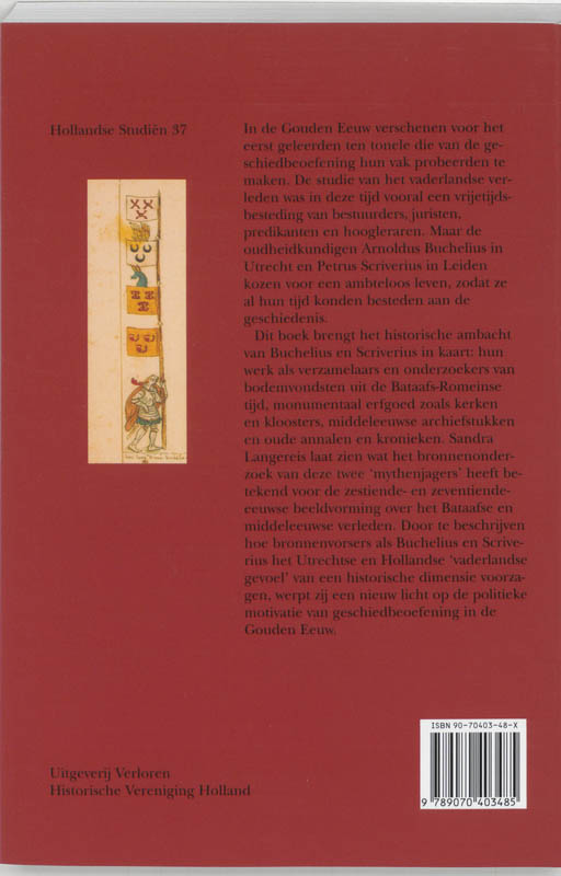 Achterkant van Geschiedenis als ambacht