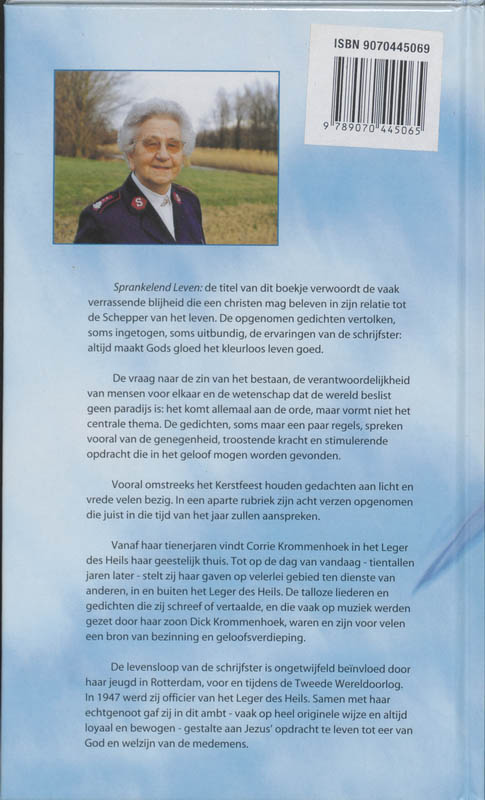 Achterkant van Sprankelend leven