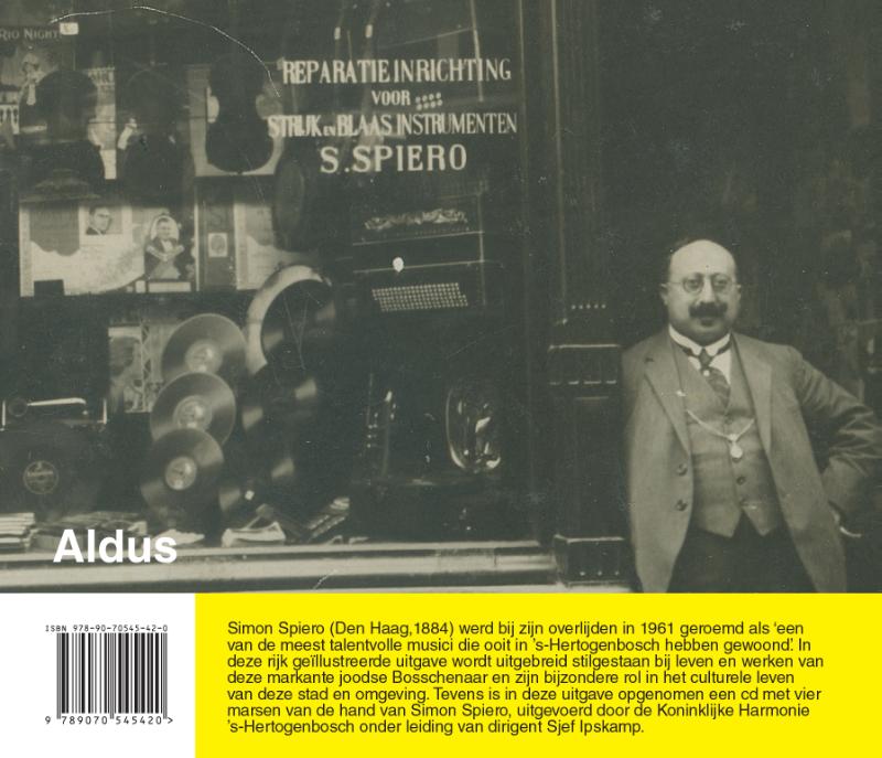 Achterkant van Simon Spiero