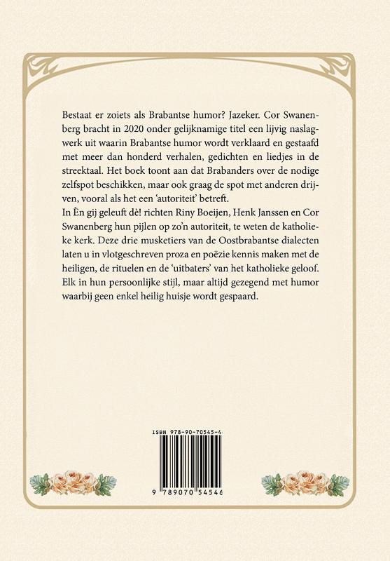 Achterkant van En gij geleuft de!
