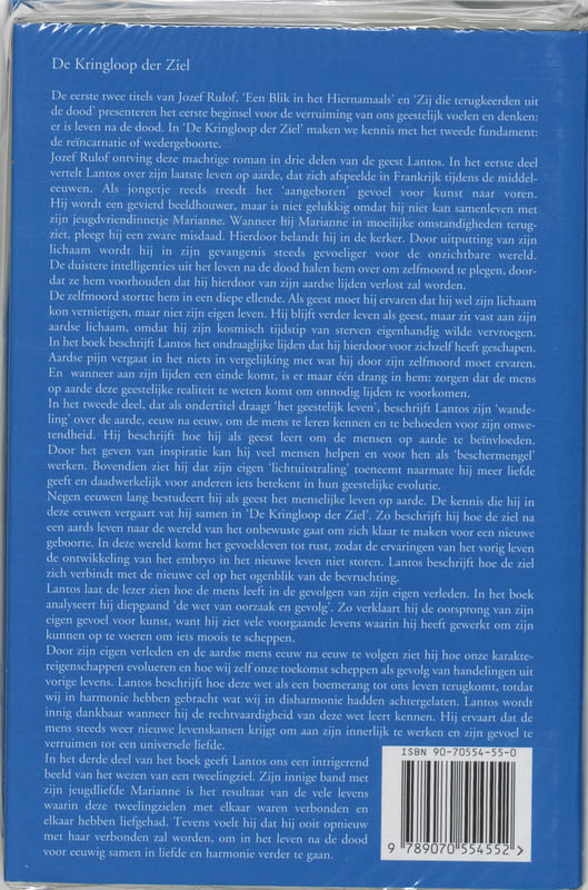 Achterkant van De kringloop der ziel