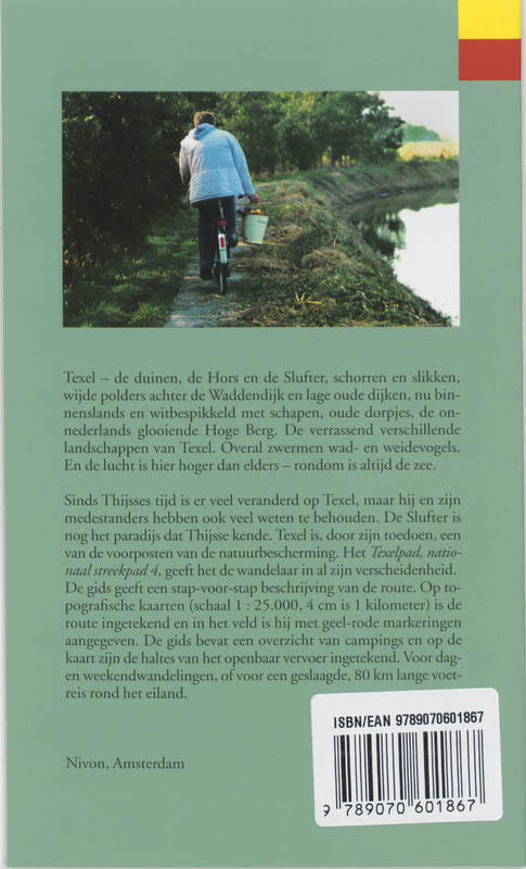 Achterkant van Texelpad