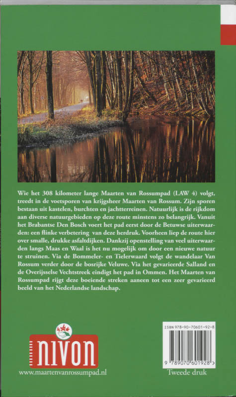 Achterkant van Maarten van Rossumpad