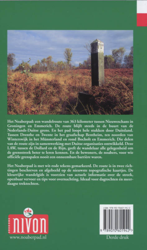 Achterkant van Noaberpad