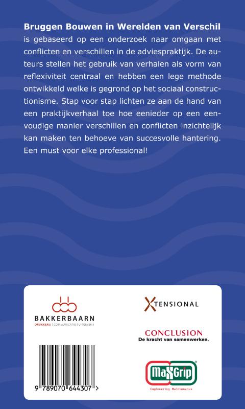 Achterkant van Bruggen bouwen in werelden van verschil