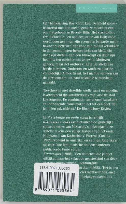Achterkant van Strychnine en oude roem