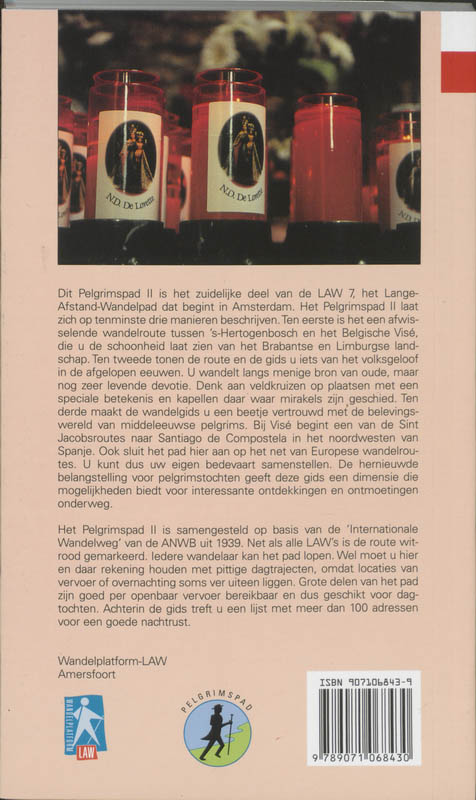 Achterkant van 2 Brabant en Limburg