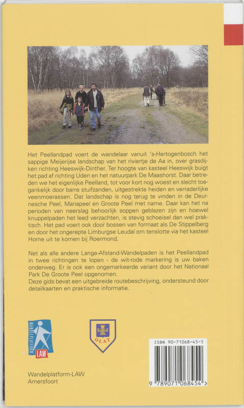 Achterkant van Peellandpad
