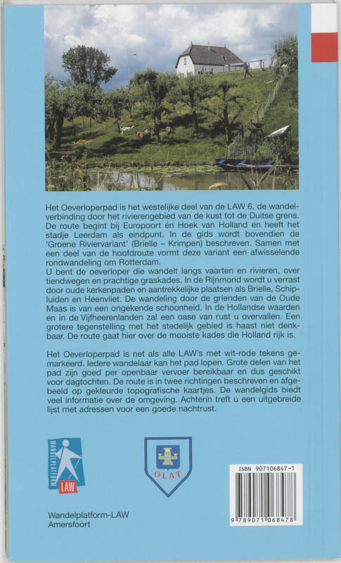 Achterkant van Oeverloperpad