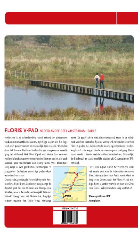 Achterkant van Floris V-pad