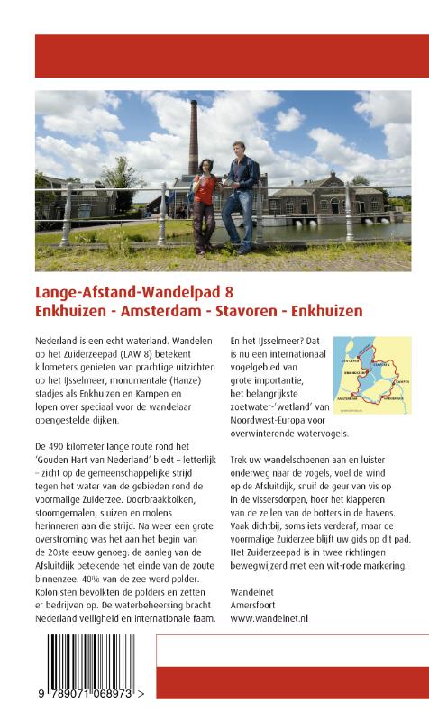 Achterkant van Zuiderzeepad
