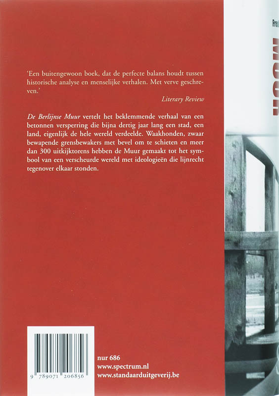 Achterkant van De Berlijnse muur