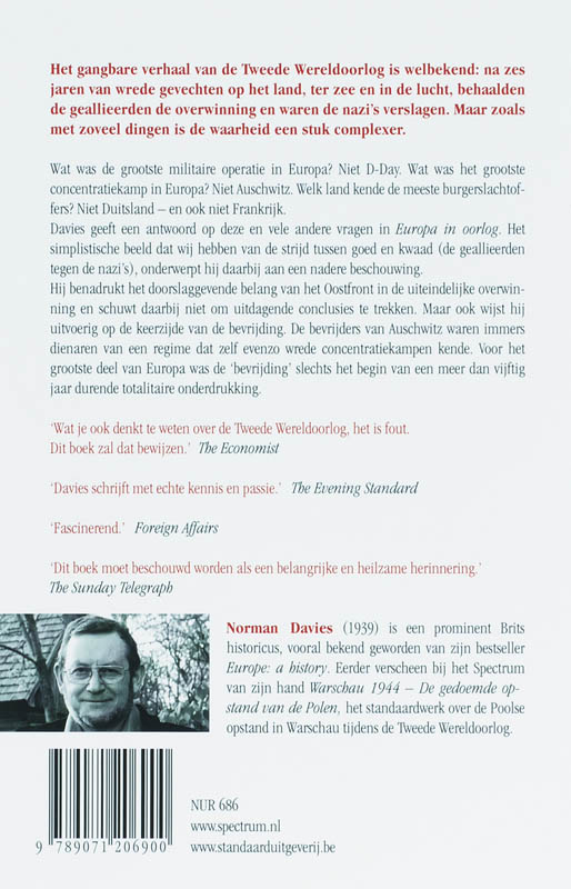 Achterkant van Europa in oorlog 1939-1945