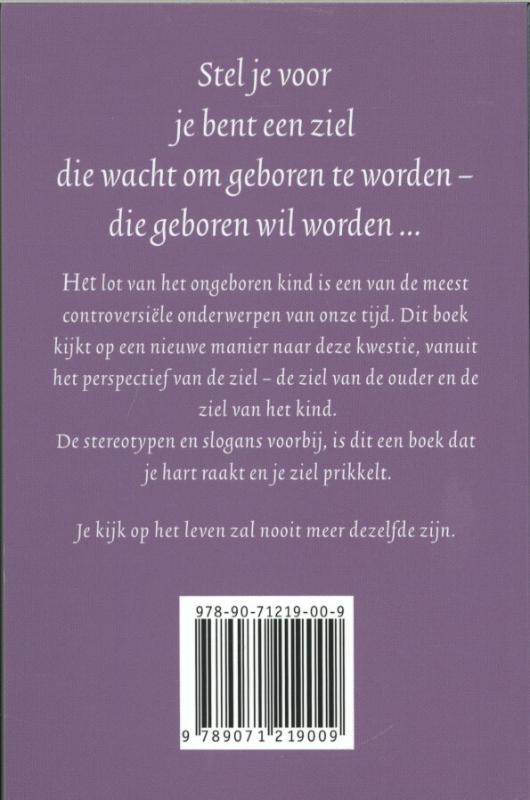Achterkant van Geboren willen worden