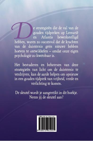 Achterkant van Strategieën van Licht en Duisternis