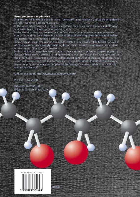 Achterkant van From Polymers to Plastics