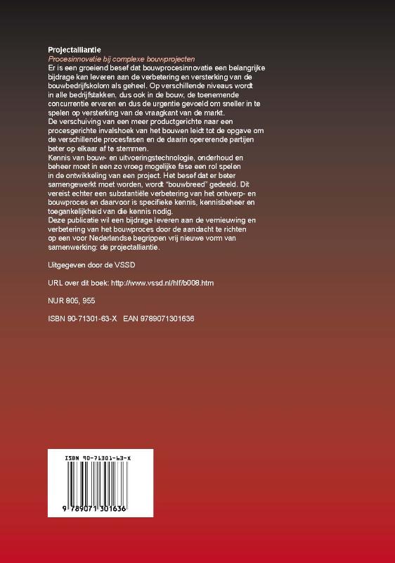Achterkant van Projectalliantie